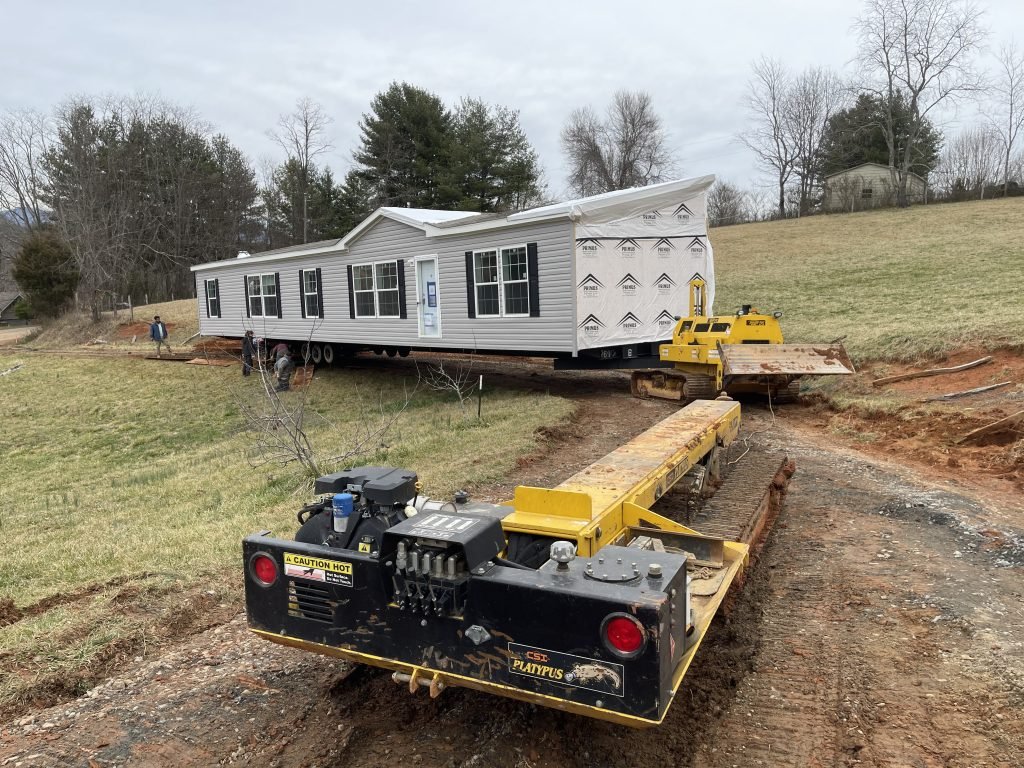 Mobile home relocation