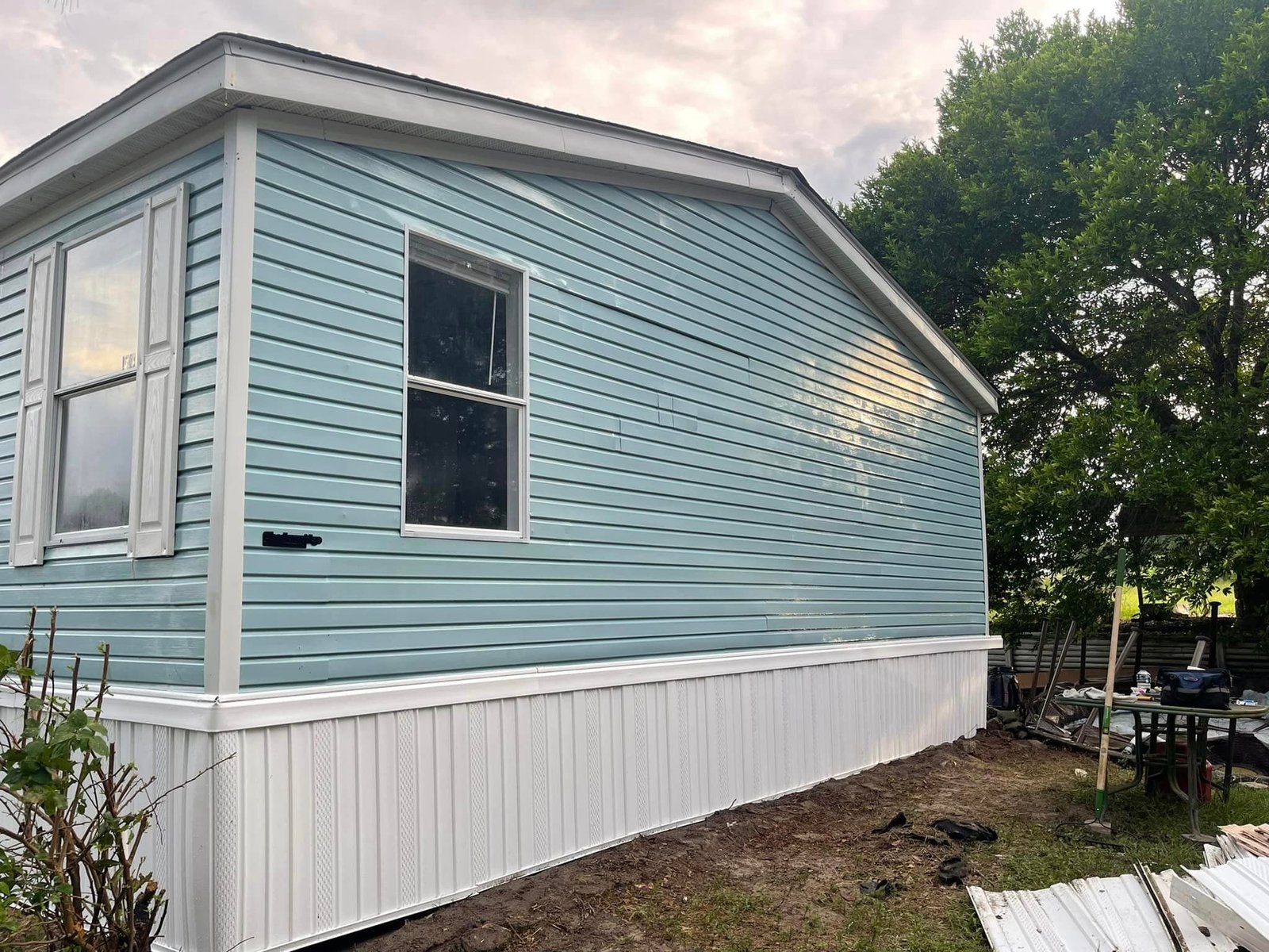 Trailer Home Movers Mobile home skirting